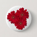 Search for gerberas badges Red