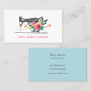 Search for sewing machine business cards Handmade