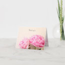Search for peony thank you cards Pretty