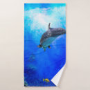Search for dolphin bath towels Sea life