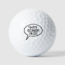 Search for cartoon golfer golf balls For him