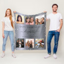 Search for silver glitter blankets Photo collage
