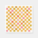 Search for yellow gingham napkins Chequerboard