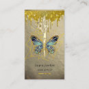 Search for blue butterfly business cards Hair stylist