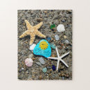 Search for sea glass puzzles Beach