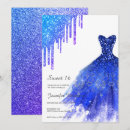 Search for sapphire blue invitations Elegant