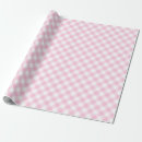 Search for pink gingham wrapping paper Classic