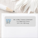 Search for baby boy return address labels Flowers