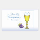Search for boy first communion stickers Blue