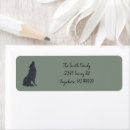 Search for wolf return address labels Cute