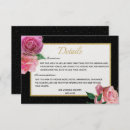 Search for black white pink invitations Classy