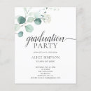 Search for greenery graduation invitations Sage green