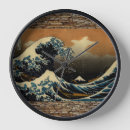 Search for japanese clocks The great wave