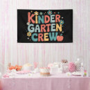 Search for kindergarten banners First day of school