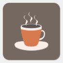 Search for black coffee stickers Illustration