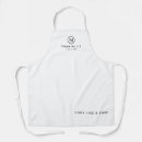 Search for professional chef aprons Monogrammed
