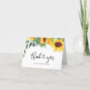 Search for sunflower thank you Watercolor