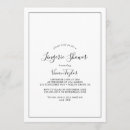 Search for lingerie invitations Minimalist lingerie shower