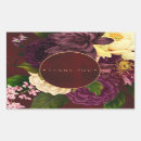 Search for vintage glamour wedding stickers Thank you