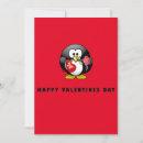 Search for penguin valentines day cards Cartoon