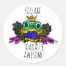 Search for toadally stickers Frog