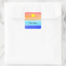 Search for ocean sunset stickers Orange