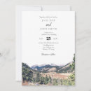 Search for colorado mountain wedding invitations Rustic