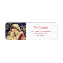 Search for virgin mary return address labels Madonna and child