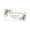 Search for guest return address labels Botanical