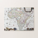Search for map of africa puzzles Antique