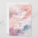 Search for thirteenth invitations Pink