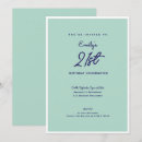 Search for classy 21st birthday invitations Minimalist