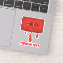 Search for blood dripping stickers Red