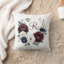 Search for blue and burgundy cushions Elegant