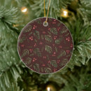 Search for brown christmas tree decorations Simple