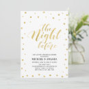 Search for rehearsal dinner invitations Gold