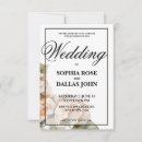 Search for orange with white wedding invitations Watercolor floral