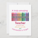 Search for kindergarten teacher thank you cards School