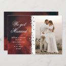 Search for elopement invitations We got married