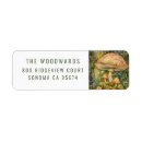 Search for mushroom return address labels Nature