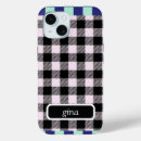 Search for gingham plaid iphone cases Simple