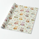 Search for owl christmas wrapping paper Birthday