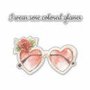 Search for red sunglasses stickers Heart