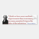 Search for too bumper stickers Government