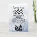 Search for blank sign cards Aquarius