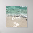 Search for teal abstract canvas prints Beach