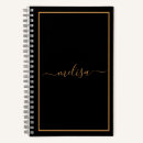 Search for black and gold notebooks Minimalist