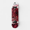 Search for red and black skateboards Psychedelic