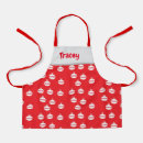 Search for red chevron aprons Stripes