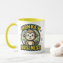 Search for monkey cartoon mugs Fun